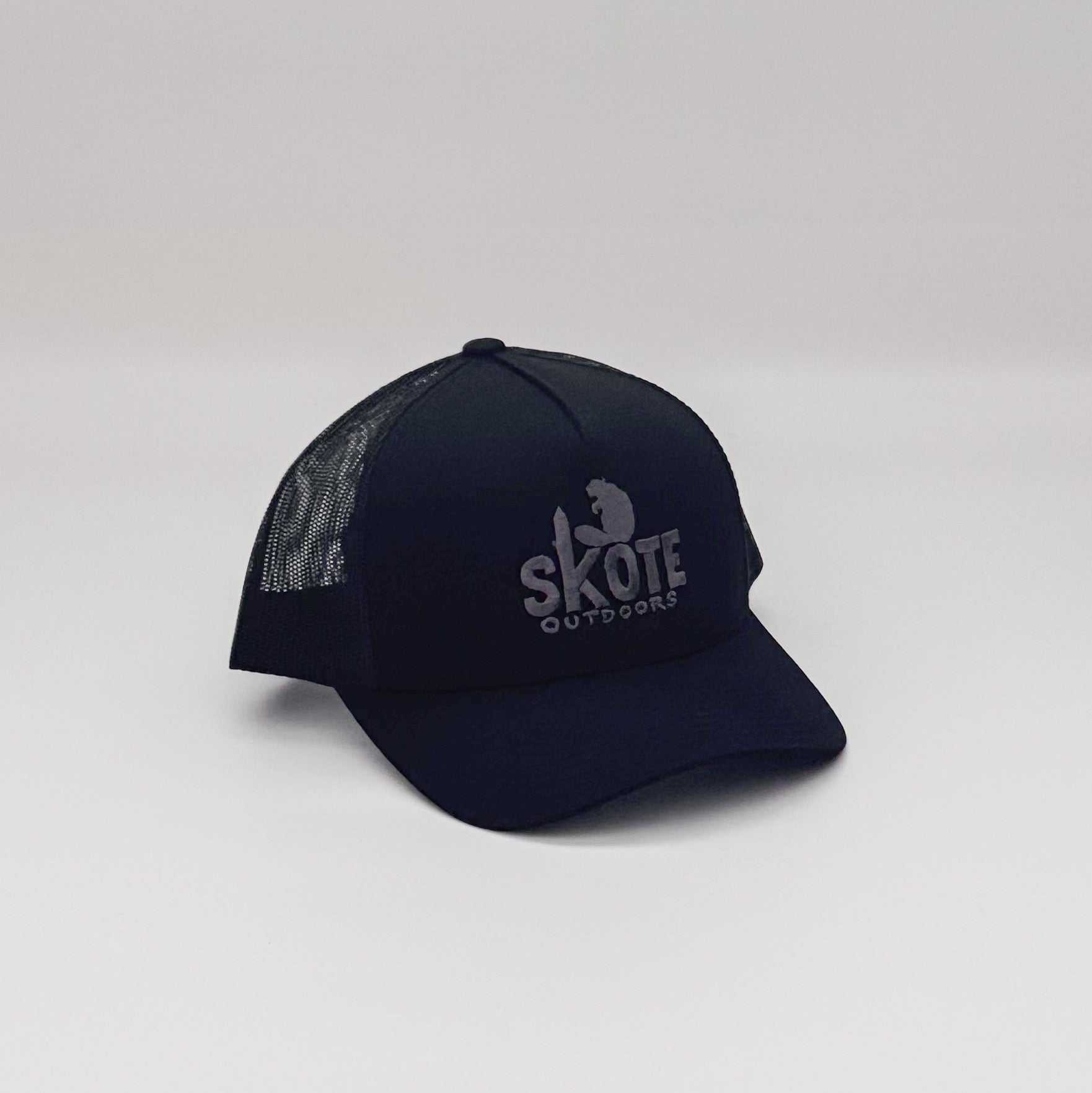 Embroidered Mesh Snapback